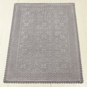 Коврик Luxberry "Vintage2", 70x100 см, серый