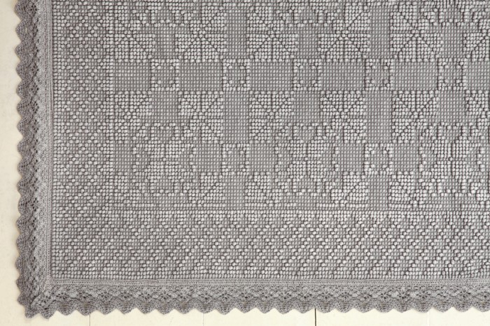 Коврик Luxberry "Vintage2", 70x100 см, серый