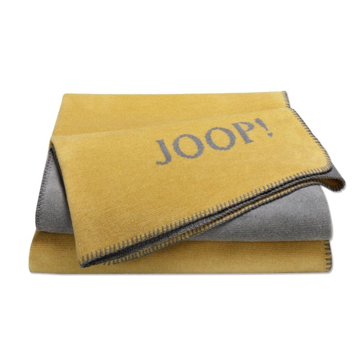 Плед Biederlack хлопок "Joop", 150x200 см, золотистый