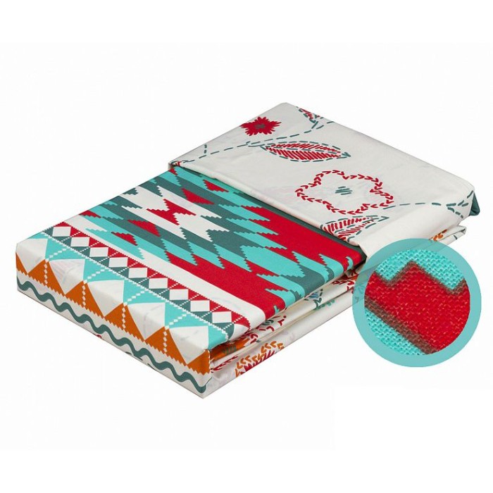 Постельное белье Hobby "Francesca", 2-х спальное (евро), зелёный