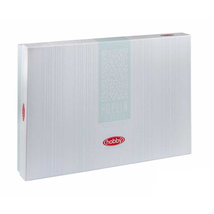 Постельное белье Hobby "Francesca", 2-х спальное (евро), зелёный