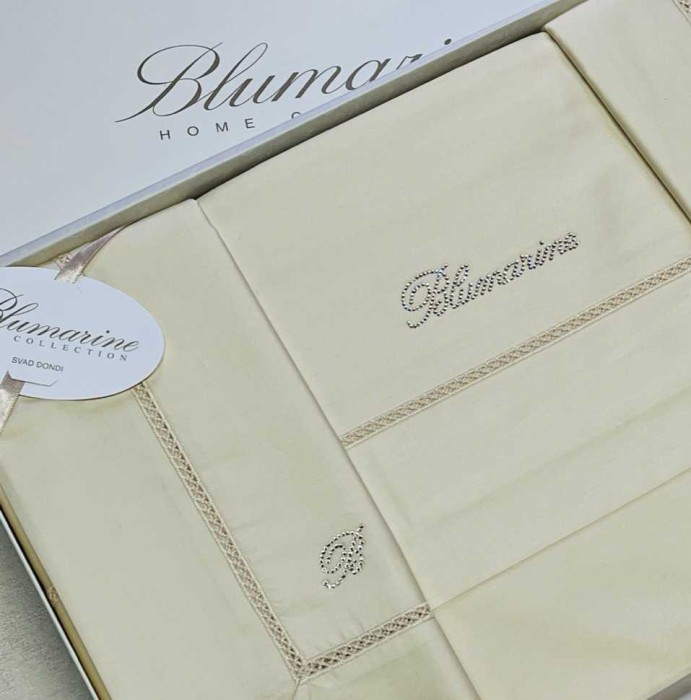 Постельное белье BLUMARINE "Blunotte", 2-х спальное (евро), светло-бежевый