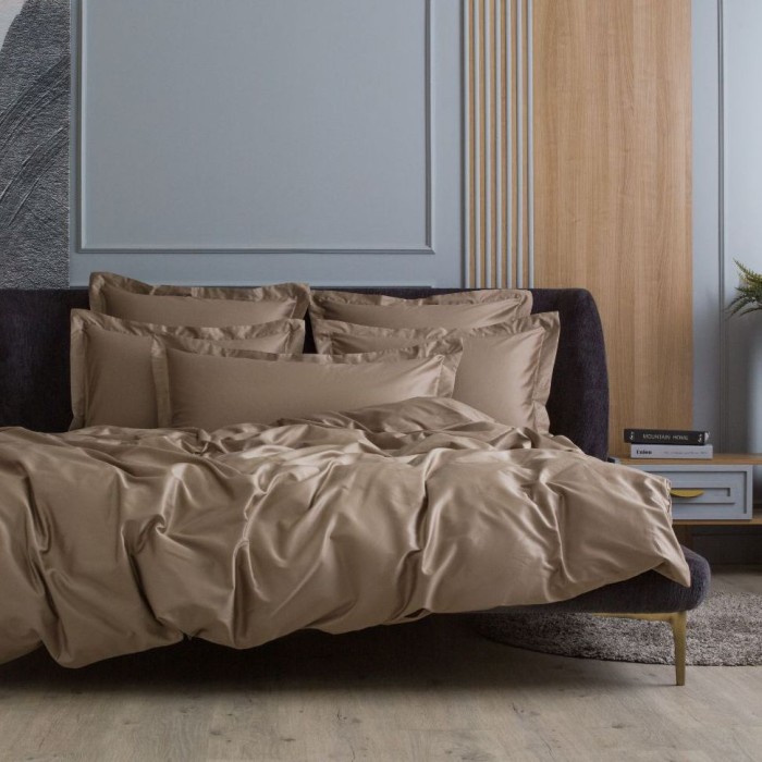 Постельное белье  German Grass "Caramel Beige Allure", 1,5 спальное, бежевый