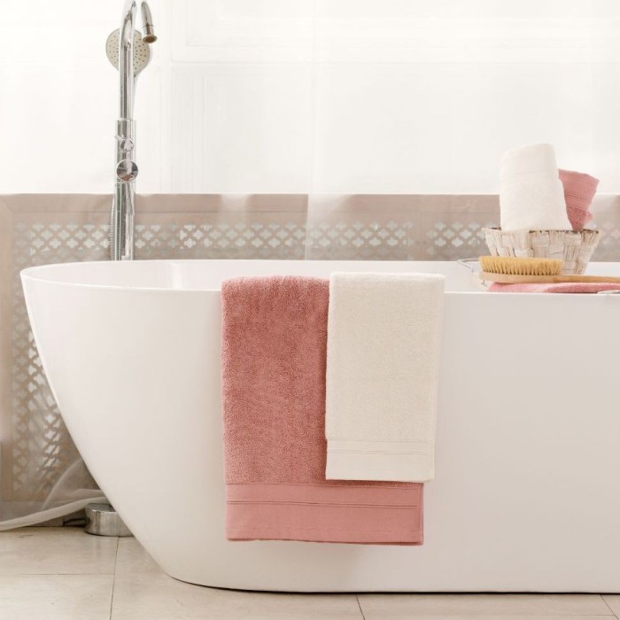 Полотенце German Grass "Rose Balance", 80x150 см, розовый