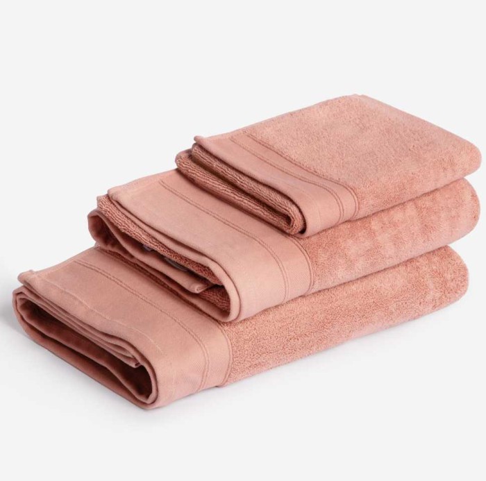 Полотенце German Grass "Rose Balance", 80x150 см, розовый