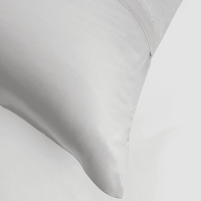 Наволочка German Grass "Ash Grey Allure", 50x70 см, 2 шт, серый