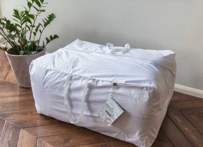 Перина German Grass пуховая "Royal Down", 200x200 см, теплая