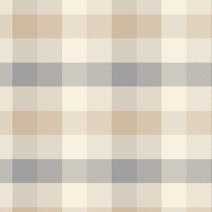 Плед Bocasa "Karo Nature", 150x200 см, бежевый