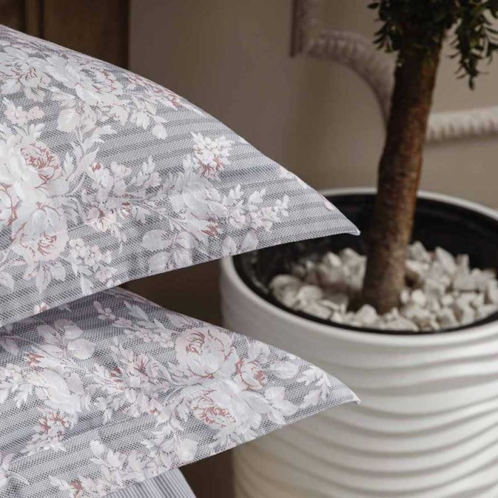 Постельное белье Arya Simple Living "Luna", семейное, лиловый