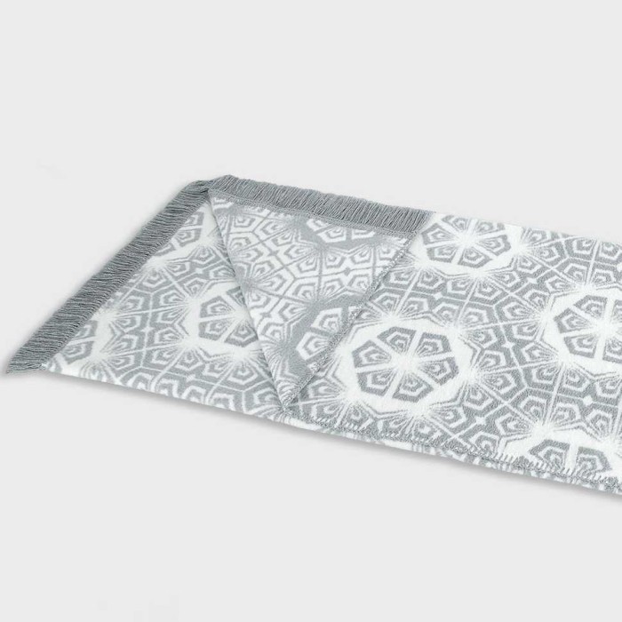 Плед Arya хлопок "Ruby", 200x220 см, серый