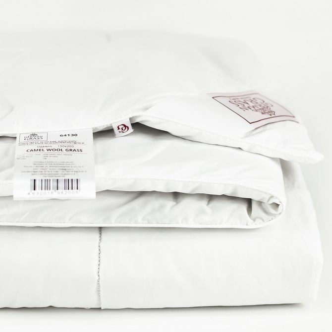 Одеяло German Grass "Camel Wool", 200x200 см, теплое