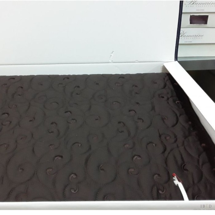 Покрывало Cassera Casa жаккард "Alice", 265x270 см, шоколадный