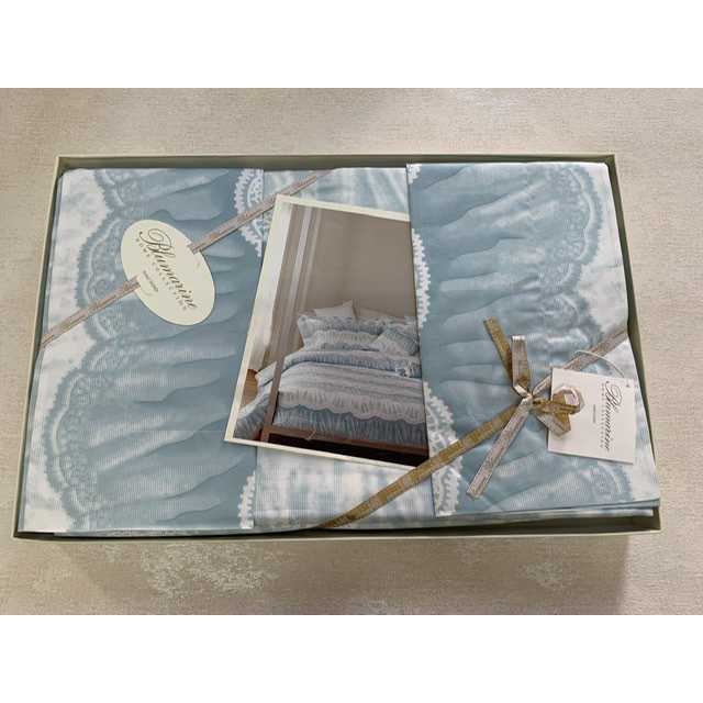 Постельное белье BLUMARINE "Elisabetta", семейное, светло-голубой