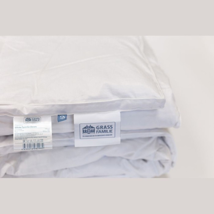 Одеяло German Grass с бортиком "White Familie", 140x205 см, теплое