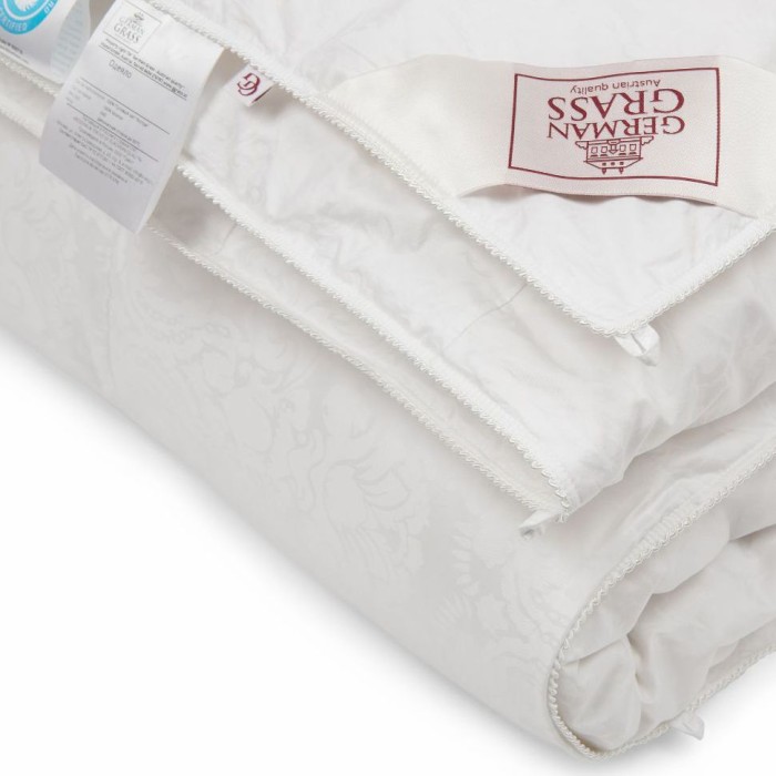 Одеяло German Grass пуховое "Princess Down", 200x220 см, всесезонное