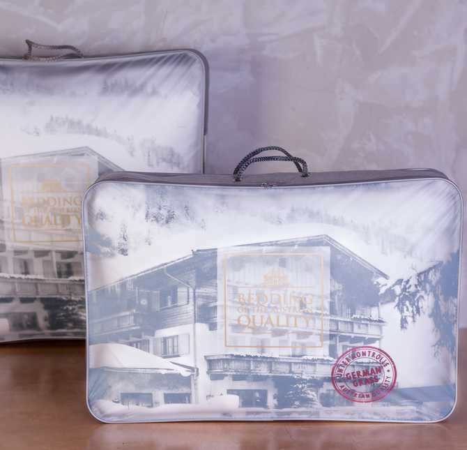 Одеяло German Grass шелк "Luxury Silk", 200x200 см, всесезонное