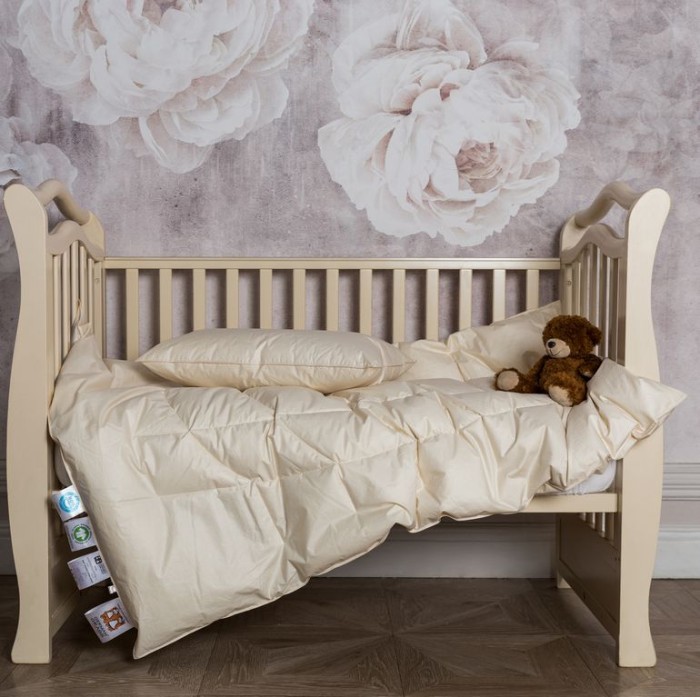 Одеяло Prinz and Prinzessin пуховое "Baby Organic Down", 100x135 см, всесезонные
