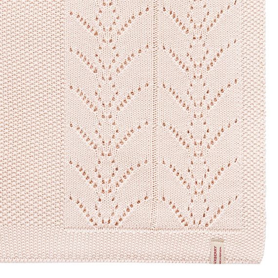 Плед Luxberry хлопок "Lux 5", 100x150 см, пудра