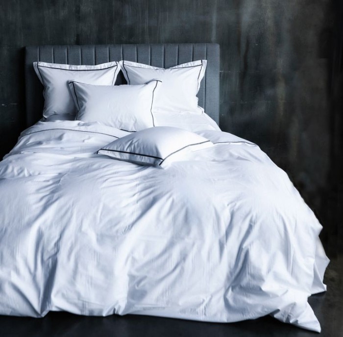 Пододеяльник German Grass "Salzburg Noble", 200x220 см, белый