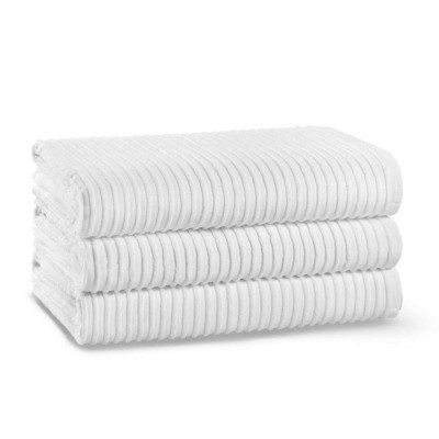 Полотенце Lappartement &quot;Terry Stripe&quot;, 100x180 см, белый