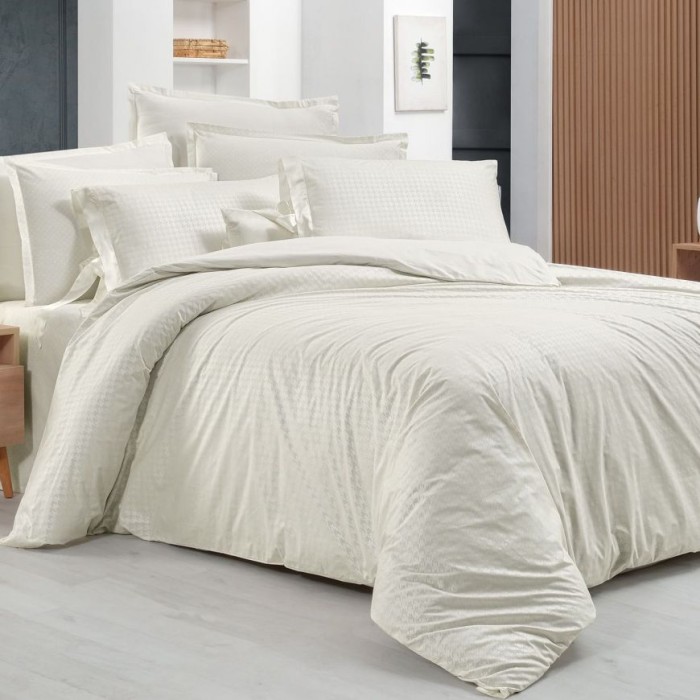 Постельное белье Sarev "Perlita", семейное, экрю