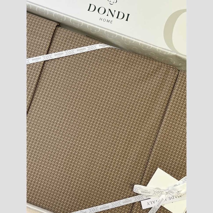 Постельное белье Svad Dondi "Tie Your Tie", king-size, террактовый