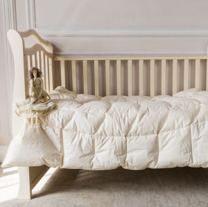 Одеяло Prinz and Prinzessin пух-перо "BABY ORGANIC DOWN", 100x150 см, всесезонное