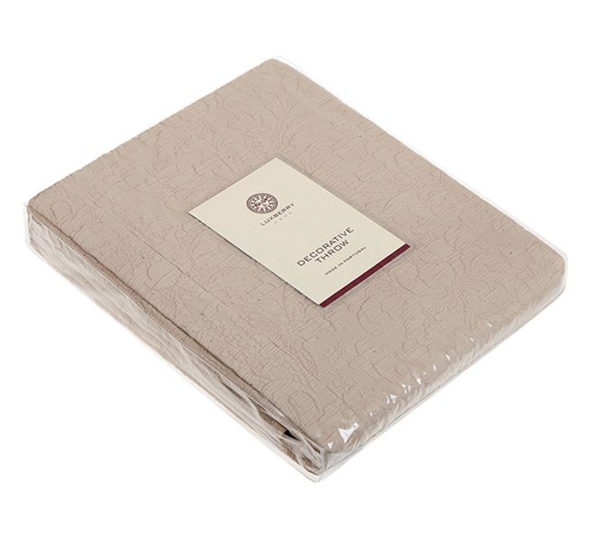 Покрывало Luxberry "Biscuit", 150x220 см, бежевый