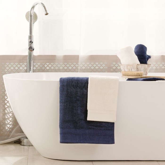 Полотенце German Grass "Blue Balance", 80x150 см, синий