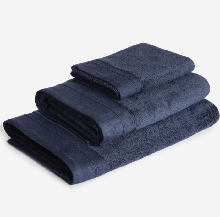 Полотенце German Grass "Blue Balance", 80x150 см, синий