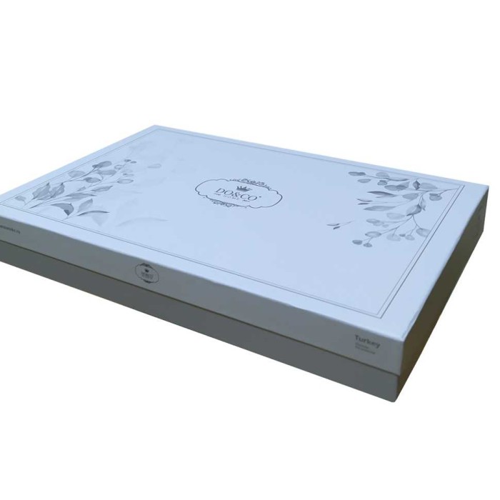 Покрывало Do&Co гобелен "Gul", 240x260 см, серый