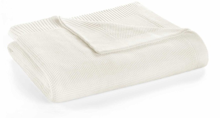 Покрывало Lappartement "Fulham", 230x240 см, слоновая кость