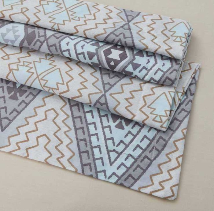 Постельное белье Arya Simple Living "Berkiz", 2-х спальное (евро), серый