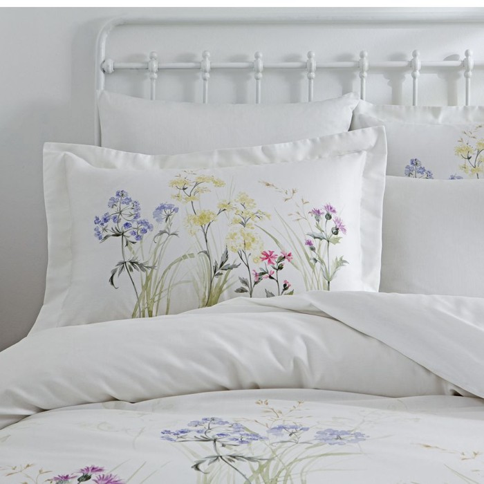 Постельное белье Tivolyo "Carmelia", 2-х спальное (евро), белый