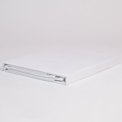 Простыня German Grass на резинке &quot;Noble Traditions Glace&quot;, 180x200x40 см, белый