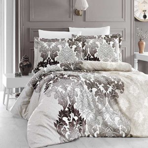 Постельное белье Do&Co Delux "Sierra", 2-х спальное (евро), коричневый