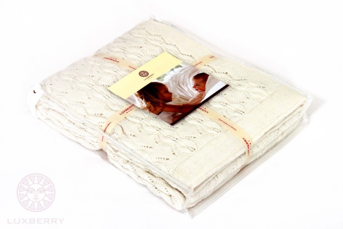 Плед детский Luxberry "Imperio 77", 100х150, белый