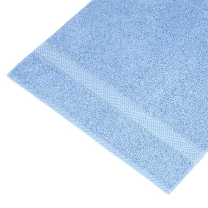 Полотенце Arya однотонное "Miranda Soft", 70x140 см, светло-голубой