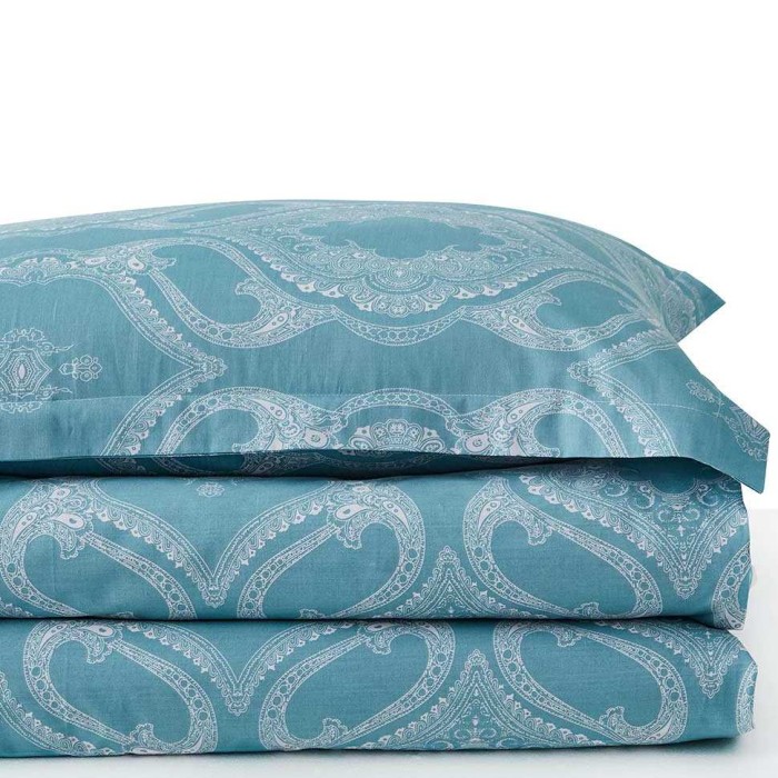 Постельное белье Arya Simple Living "Veras", 1,5 спальное, бирюзовый