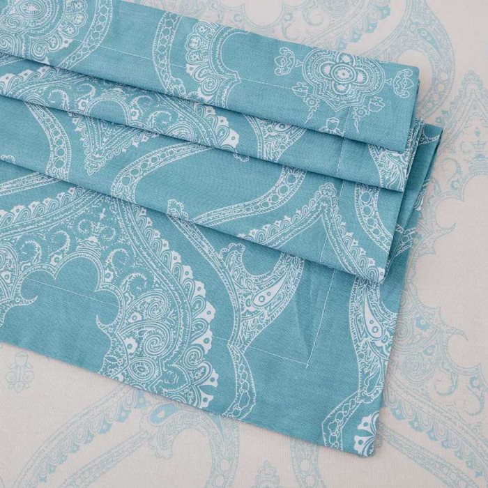Постельное белье Arya Simple Living "Veras", 1,5 спальное, бирюзовый