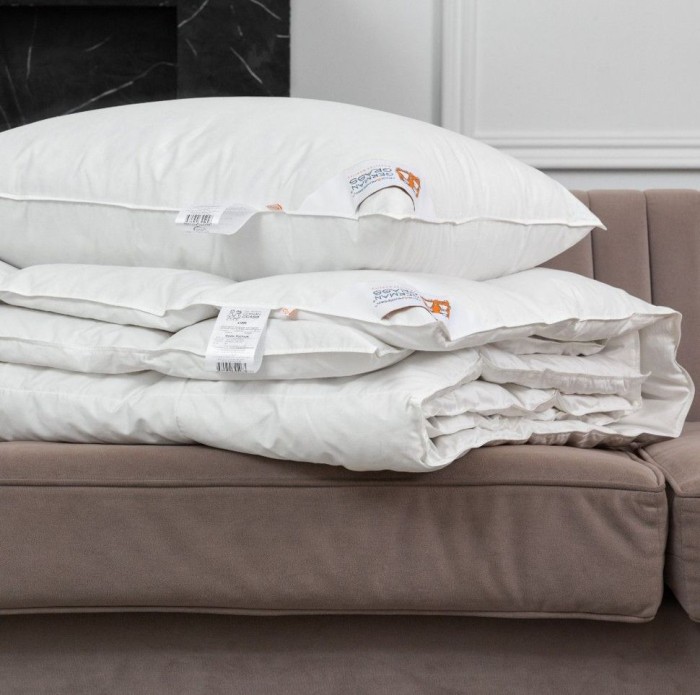 Подушка  German Grass пуховая "Kinder Platinum", 50x70 см, средняя