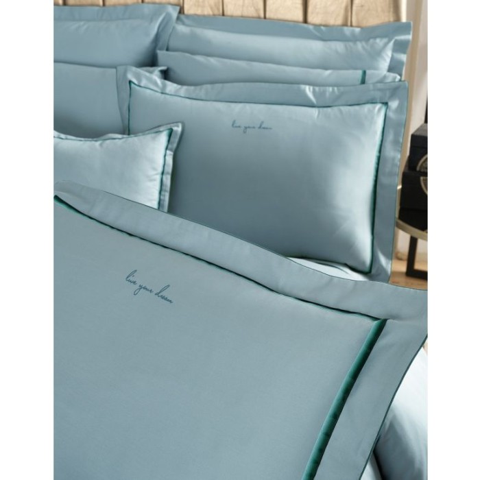 Постельное белье Sarev Elite "Odeo", 2-х спальное (евро), зеленый