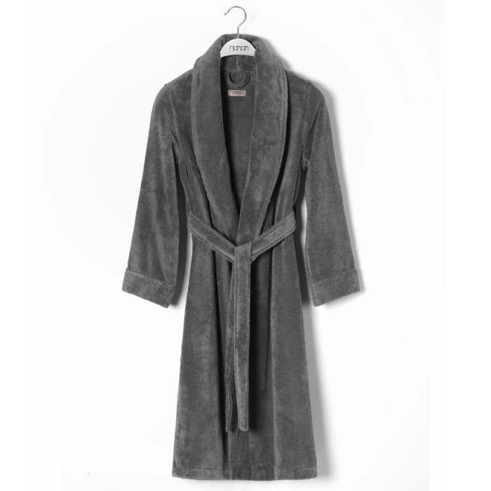 Халат Hamam "Pera", L, темно-серый