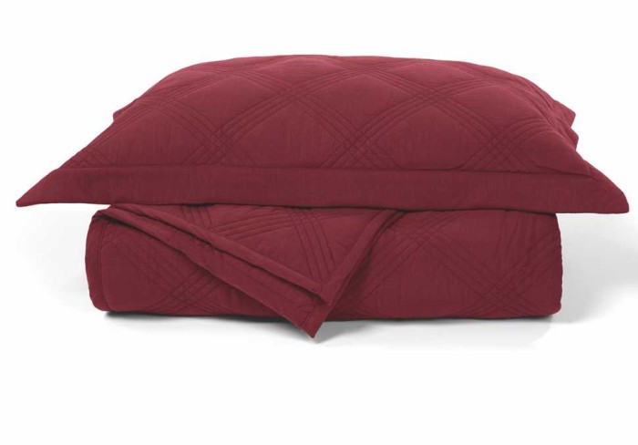 Наволочка Lappartement декор "Ellwood", 50x70 см, красный