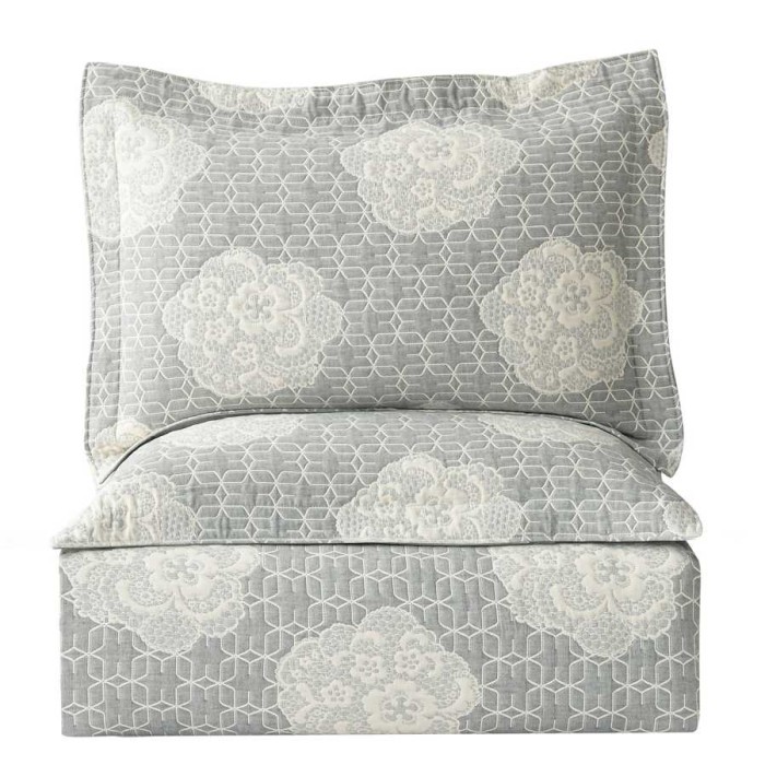 Покрывало Arya с наволочками "Apollo", 250x260 см, серый