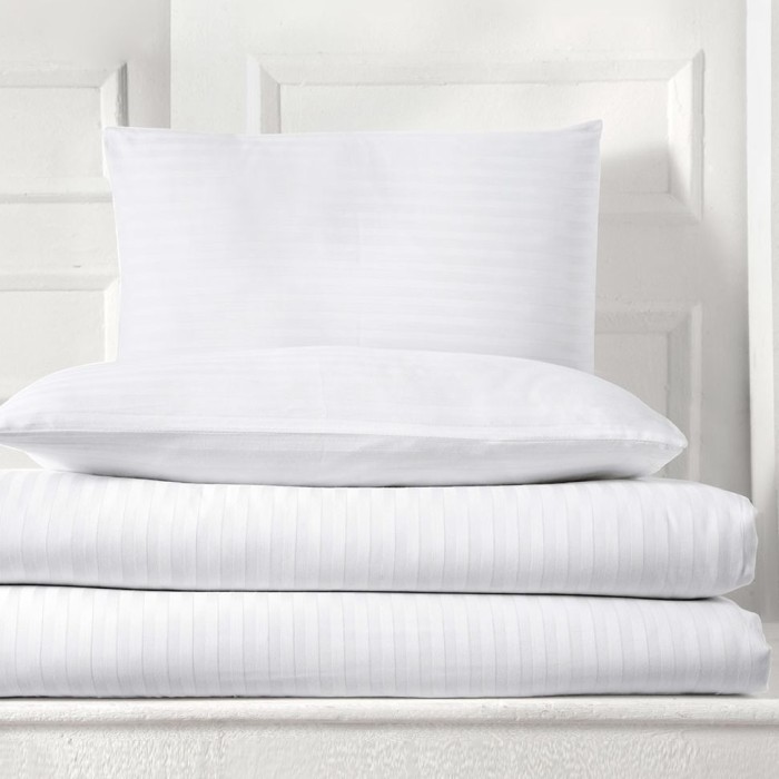 Постельное белье Arya сатин "Otel", 1,5 спальное, белое