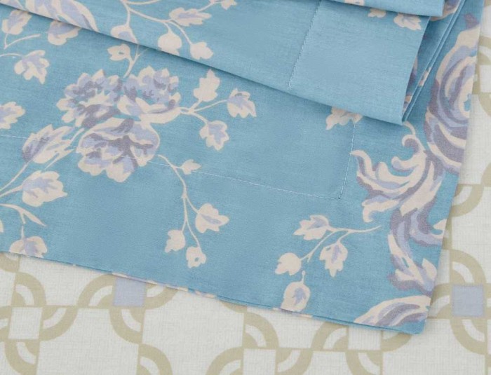 Постельное белье Arya Simple Living "Embre", 1,5 спальное, бирюзовый