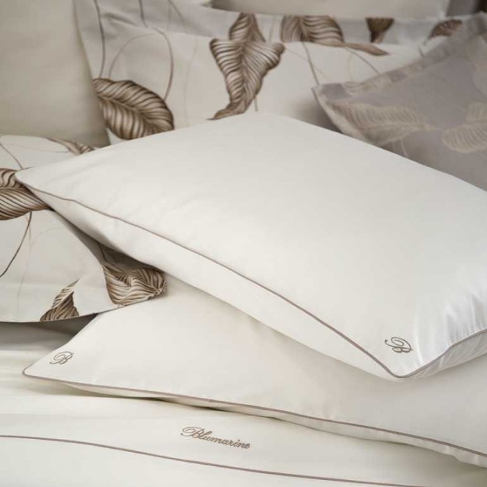 Постельное белье BLUMARINE перкаль "Profilo", 2-х спальное (евро), сливочный