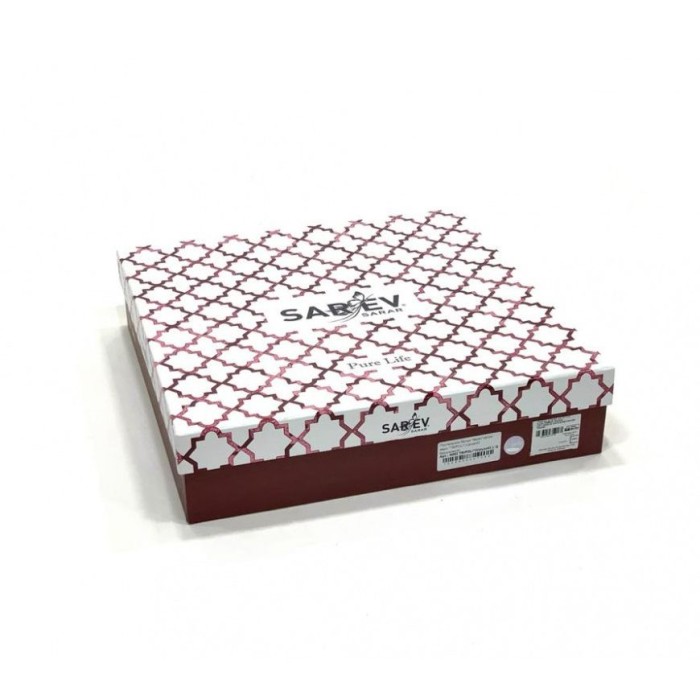 Постельное белье Sarev жаккард Elite "Athena", 2-х спальное (евро), голубой