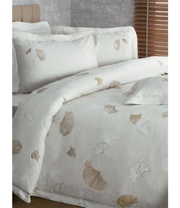 Постельное белье Valeron Jakar "Monschau", 2-х спальное (евро), кремовый